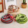 Scary Simulation Snakes Plush Toy Green/Red Stuffed Wild Animal Creative Snake Plushie Doll  Boys