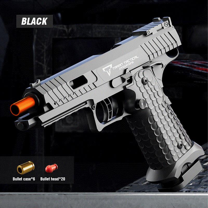 Non-Toxic Shell Ejecting Toy Gun Airsoft Pistol Soft Bullet Usp Weapon Children Armas Continuous Shoot Outdoor Game Toys For Children Kid Gift