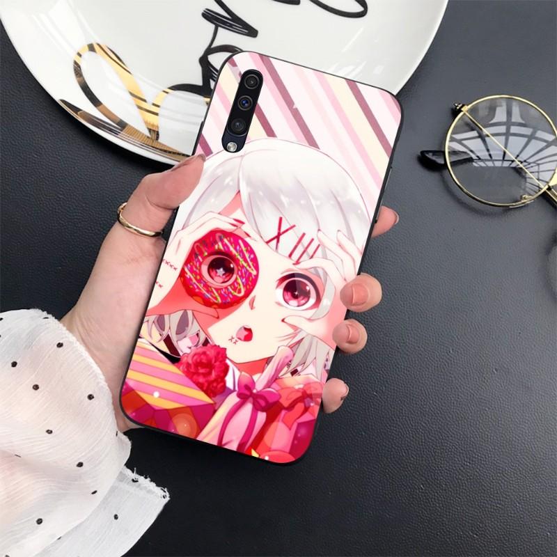 Anime Tokyo Ghouls Phone Case For Samung A32 A51 A52 NOTE 10 20 S10 S20 S21 S22 Pro Ultra Black PC Glass Phone Cover