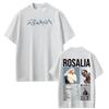 Singer Rosala Lux Album Tour 2025 Print Tshirts Unisex Unisex Fashion Casual Tshirts Shortsleeved Cotton Aesthetic Loose Tshirts