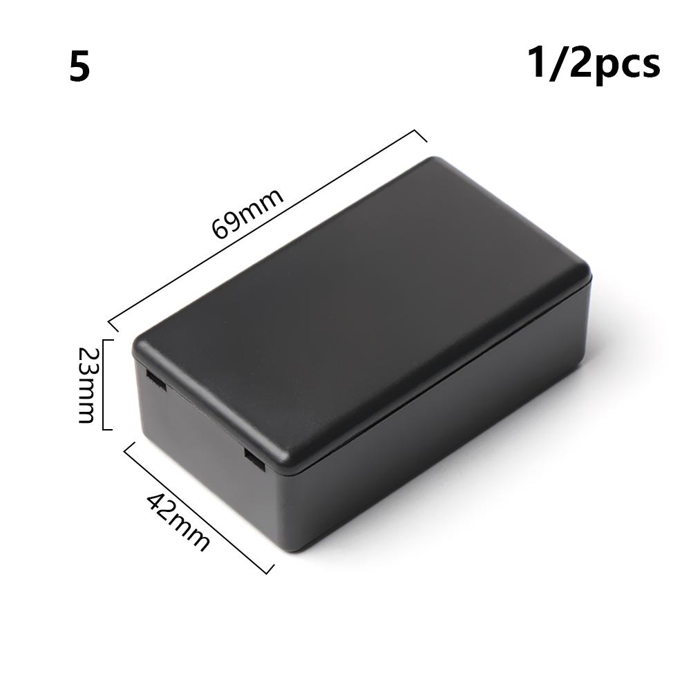 1/2pcs Hot ABS Plastic DIY Electronic Project Box Waterproof Cover Project Enclosure Boxes Instrument Case