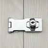 Hardware Silver Shed Home Improvement Padlock Locking Staple Garage Lock Hasp Cupboard