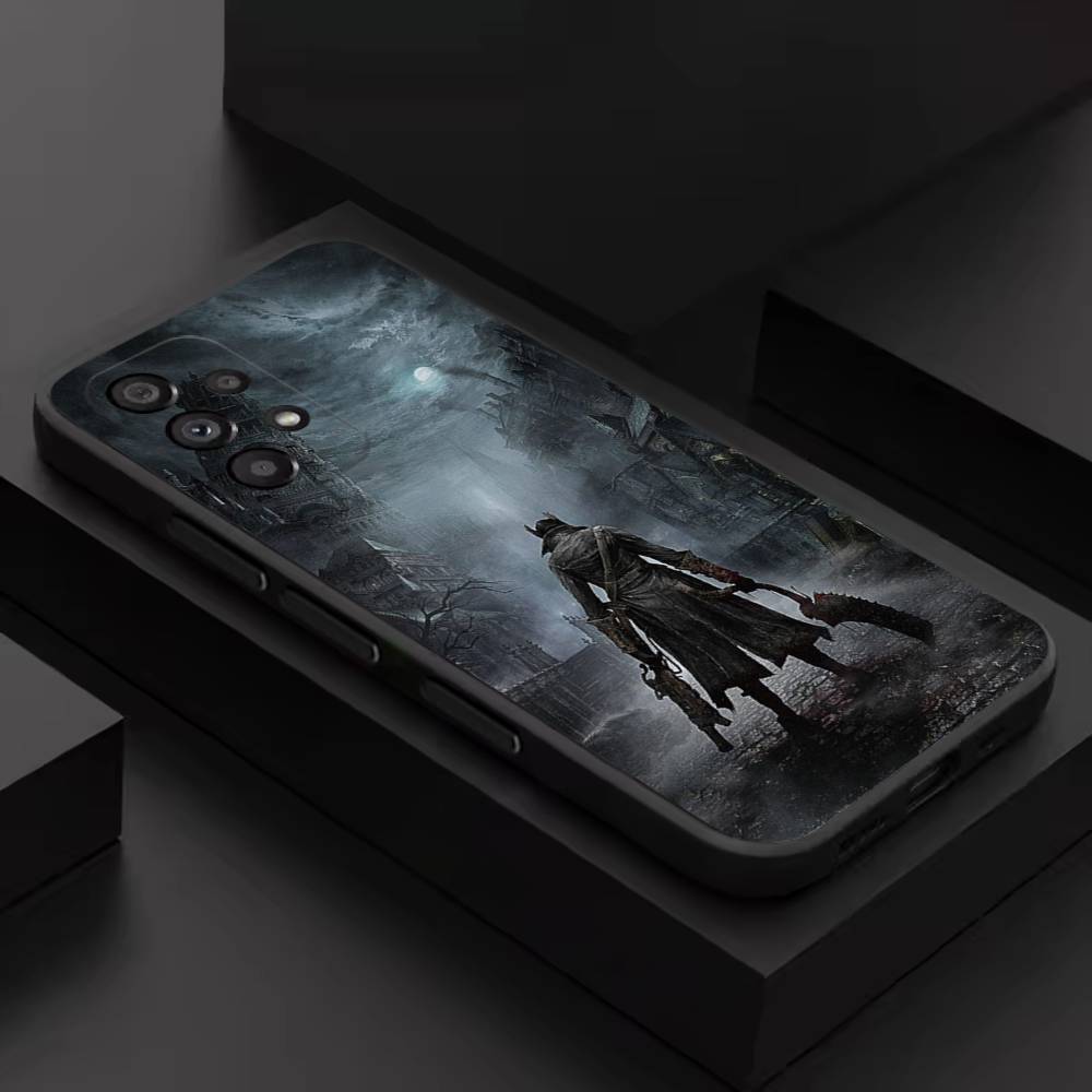 

Game B-Bloodborne Cool For Samsung S 26,25,24,23,22,30,21,10,9,Ultra,Plus,Lite,FE,4,5G Phone Case Black Soft Case SamsungS26ULTRA