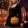 Halloween-Kürbis-förmige Umhängetasche Lustige Umhängetasche für Damen Kostümparty