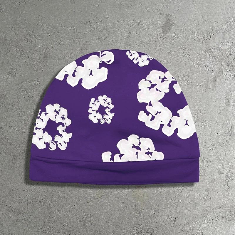 2025 Summer Autumn New Y2K Casual Versatile Print Double Layer Hat for Men and Women Fashion Hip-hop Pullover Hat Fashionable