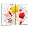 Glass Cutting Board 2X 30X52 Spices