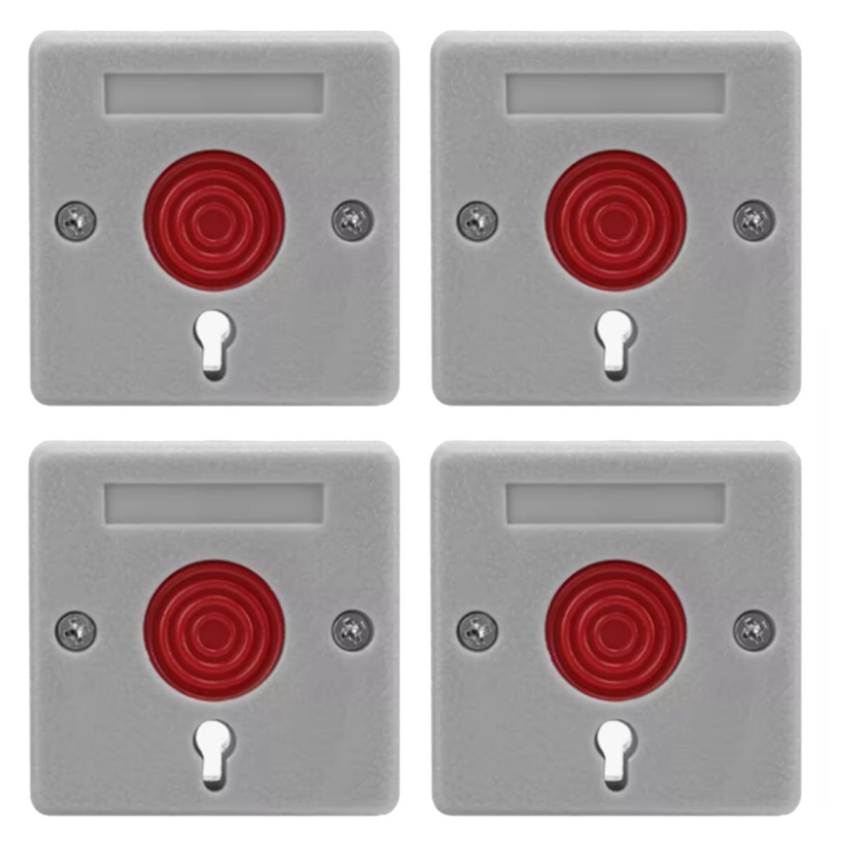 2025+ Button Alarm Emergency Button Outdoor Alarm Panic Button ABS Anti Theft Emergency Equipment for Nursing Homes China Mainland
