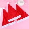 Adult Red Non-woven Christmas Hat