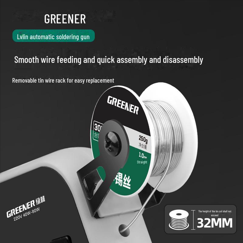 Green Forest Professional Electric Soldering Gun - Automatic Home Repair Welding Tool