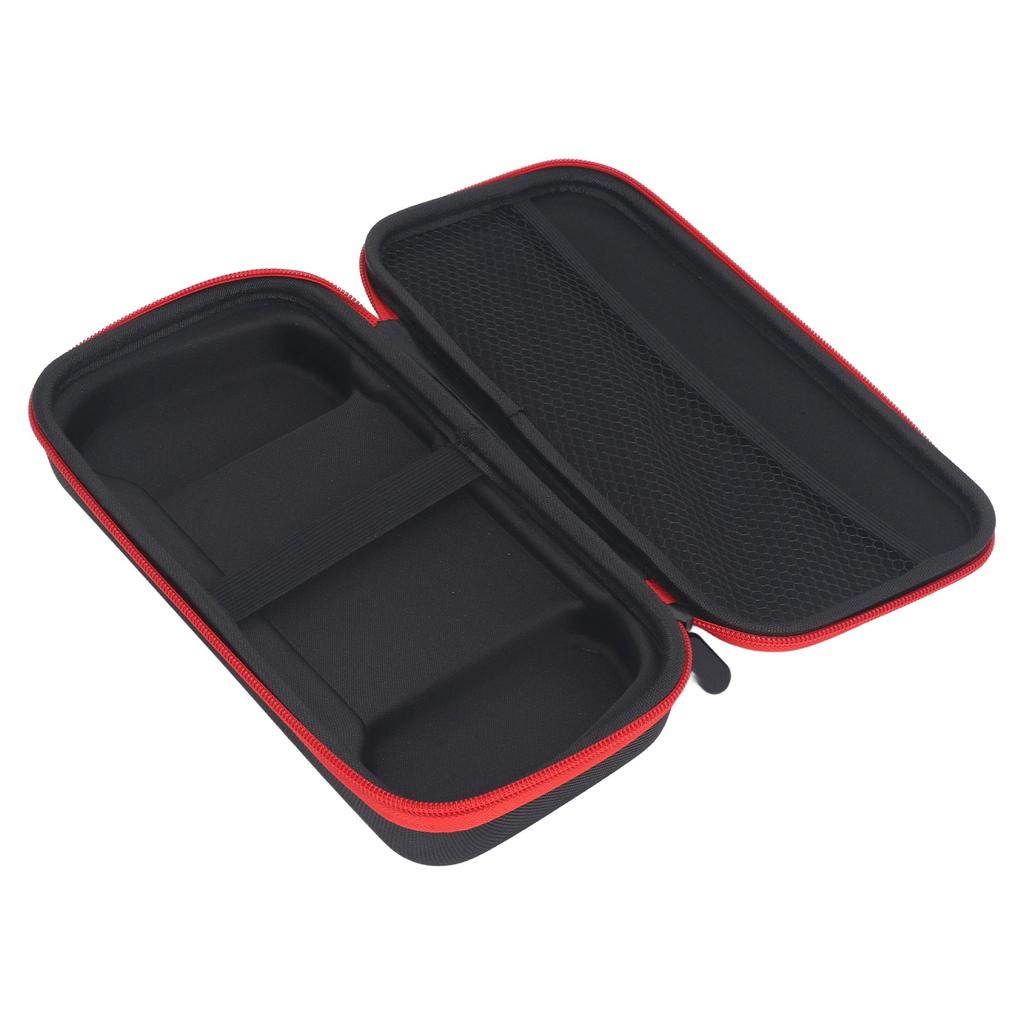 Game Console Carrying Case Hard EVA Waterproof Shockproof with Mesh Pocket Universal 5 Inch Game Console Storage Bag