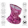 Bassdash Neck Gaiter, UV Protection, Face , UPF 50+, Breathing Holes, Men's, Women's, Pink Paisley