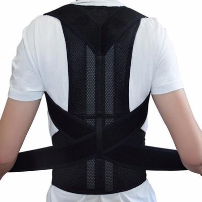 Ceinture d'épaule de soutien de correcteur de Posture d'attelle arrière réglable unisexe