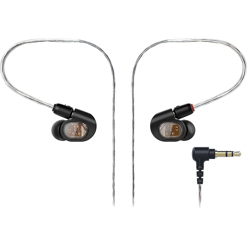 Audio-Technica ATH-E70 Monitor Earphones Wired Gaming Earphones Gaming Recording Mixing