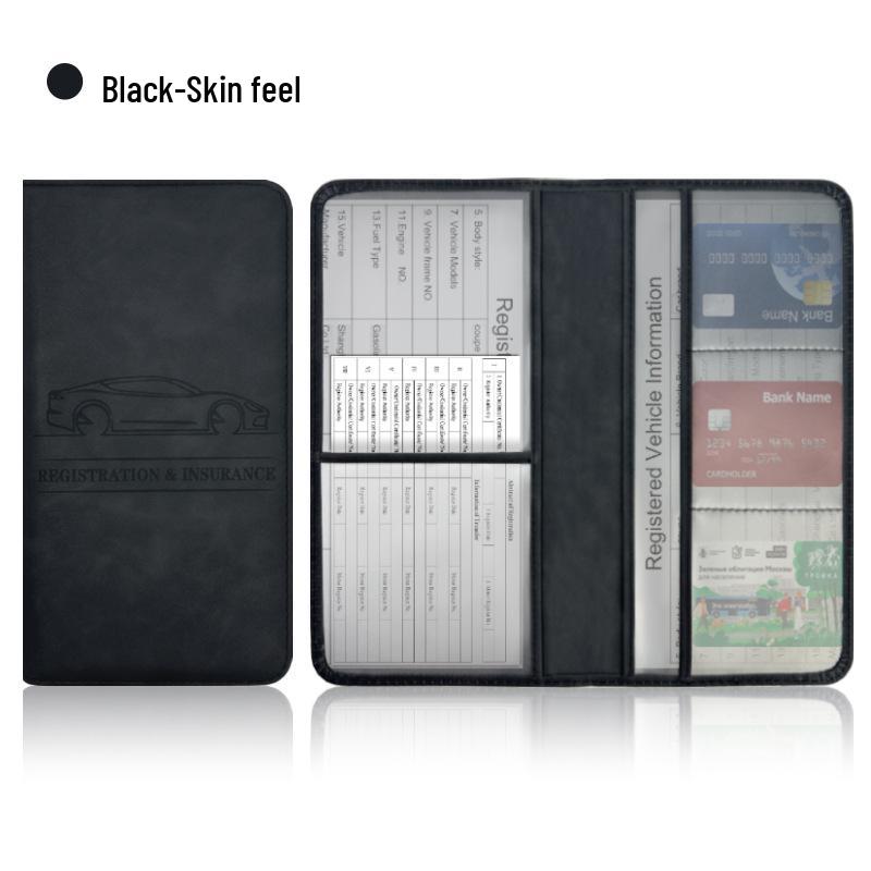 

Держатель для водительского удостоверения и документов на автомобиль из искусственной кожи Temu