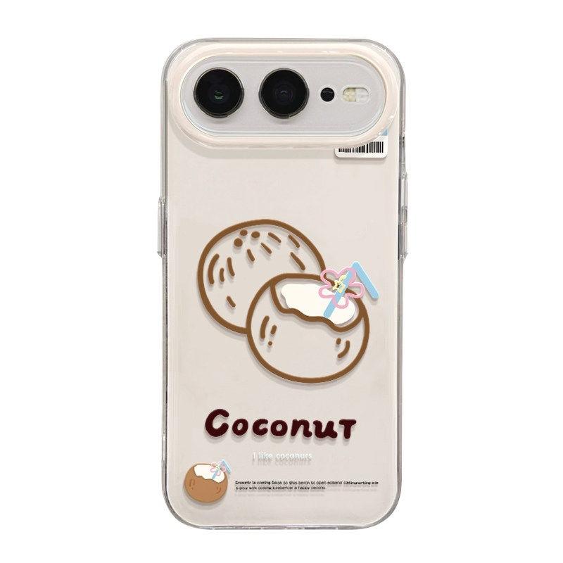 Applicable to Huawei Honor 111pro mobile phone case Korean creative 111 super version female simple hand-painted coconut
