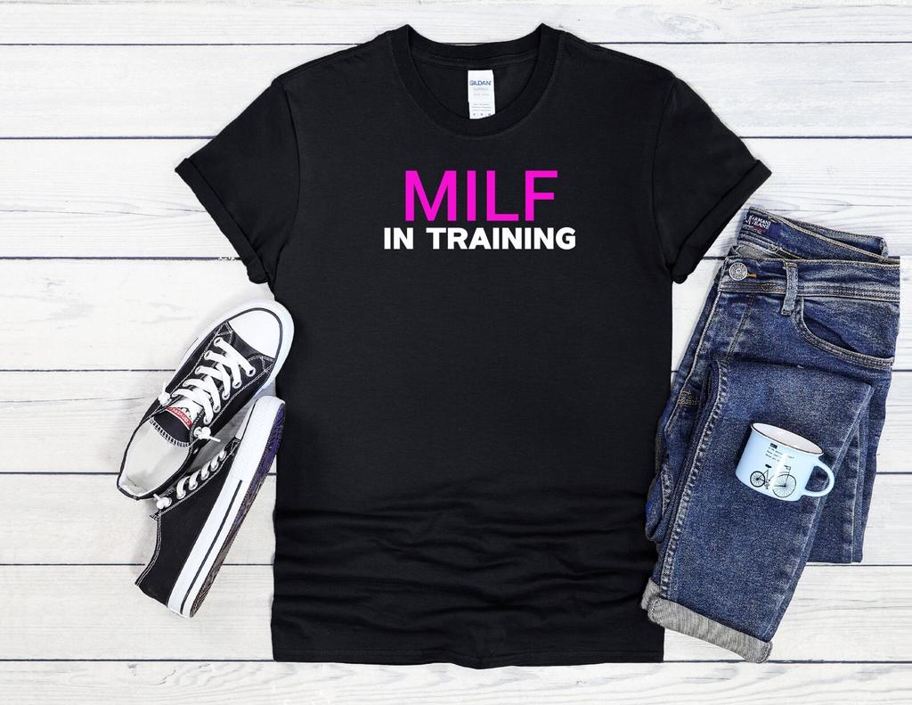 MILF in Training Sexy Hot Cool Men Women Unisex T Shirt Hoodie Baseball 3782