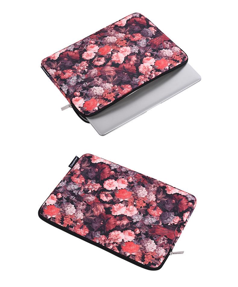 17-tommers digitaltrykt laptop-sleeve