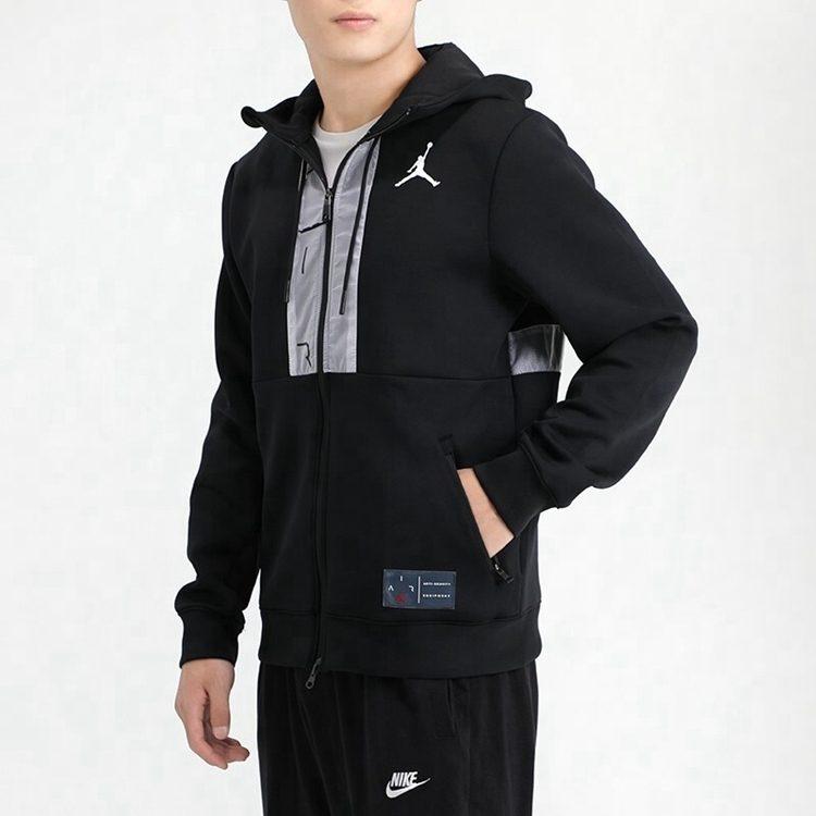 Jordan Jackets Men's Black Hooded Moderate Other CK6448-010