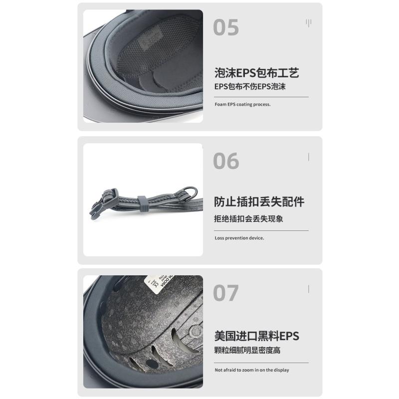 Kinder Reitsportbedarf Helm 49-58cm Superleichter Reithelm Ritterhut Abnehmbare Krempe Speedhelm Reiten