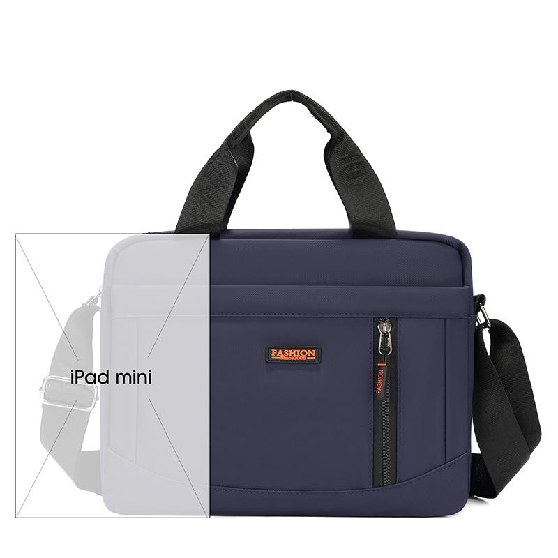 Multi-functional Outgoing Shoulder Bag Men's Commuter Portable Flat-panel Briefcase Business Crossbody Bag