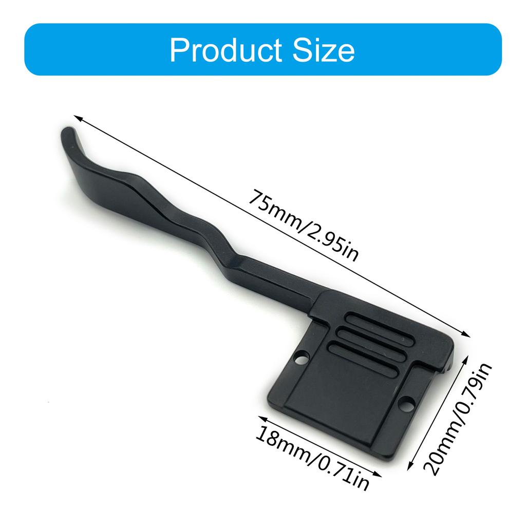 Metal Hot Shoe Handle Grip for A7C2 A7CR Camera Widely Used Aluminum Alloy Hotshoe Bracket for Mirrorless Camera
