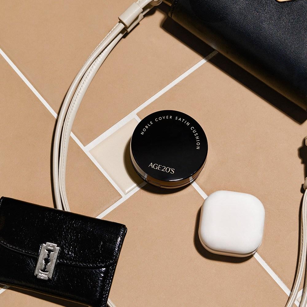 Age To Wenness Noble Cover Satin Mini Cushion 5g SPF40 PA+++, No. 21 Neutral Eye..., 1 Piece