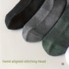 5 Pairs of Padded Spring and Summer Leisure Boat Socks for Men and Women Cotton Breathable Socks