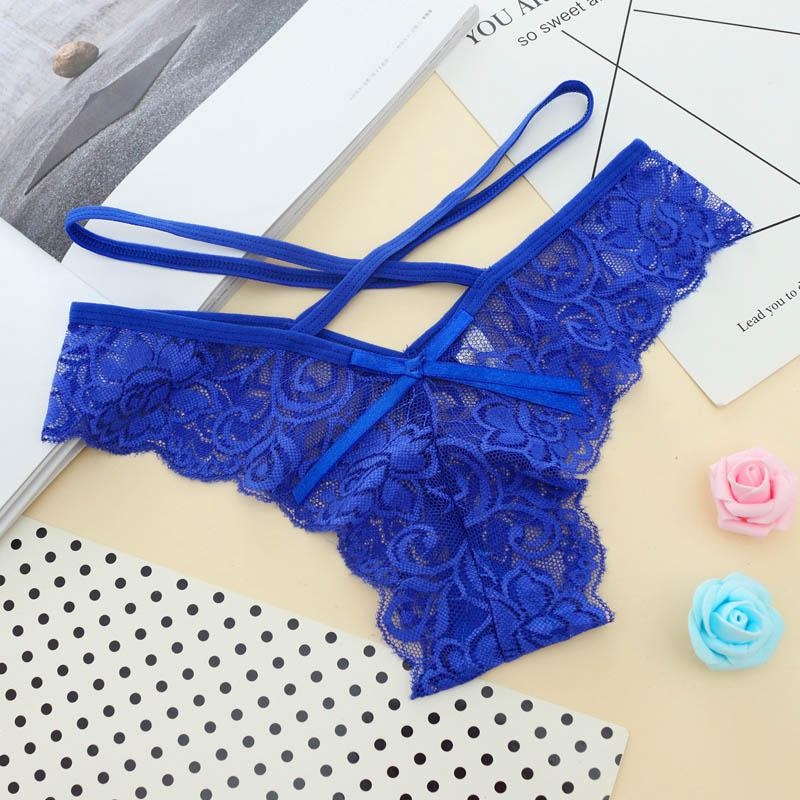 Sexy Lace Panties Women G String Lingerie Transparent Thongs Underwear Female Tangas Briefs