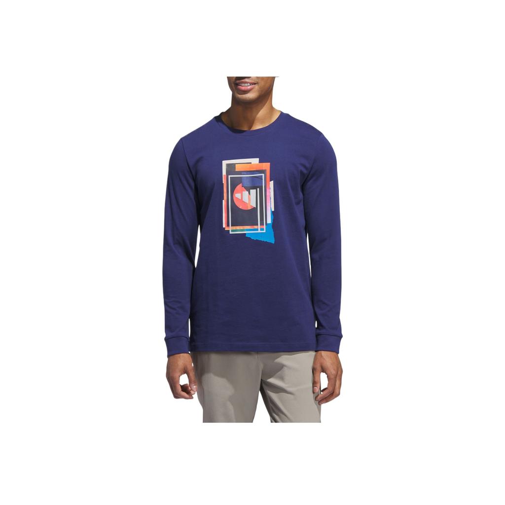 Adidas Fashion Versatile Simple Solid Color Long Sleeve T-Shirt Men Tops JX1755