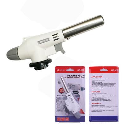 Torch Cooking AutoIgnition Butane Gas Welding-Burner Heating Welding Gas Burner Flame Gas Torch Blow for BBQ Camping Cooking