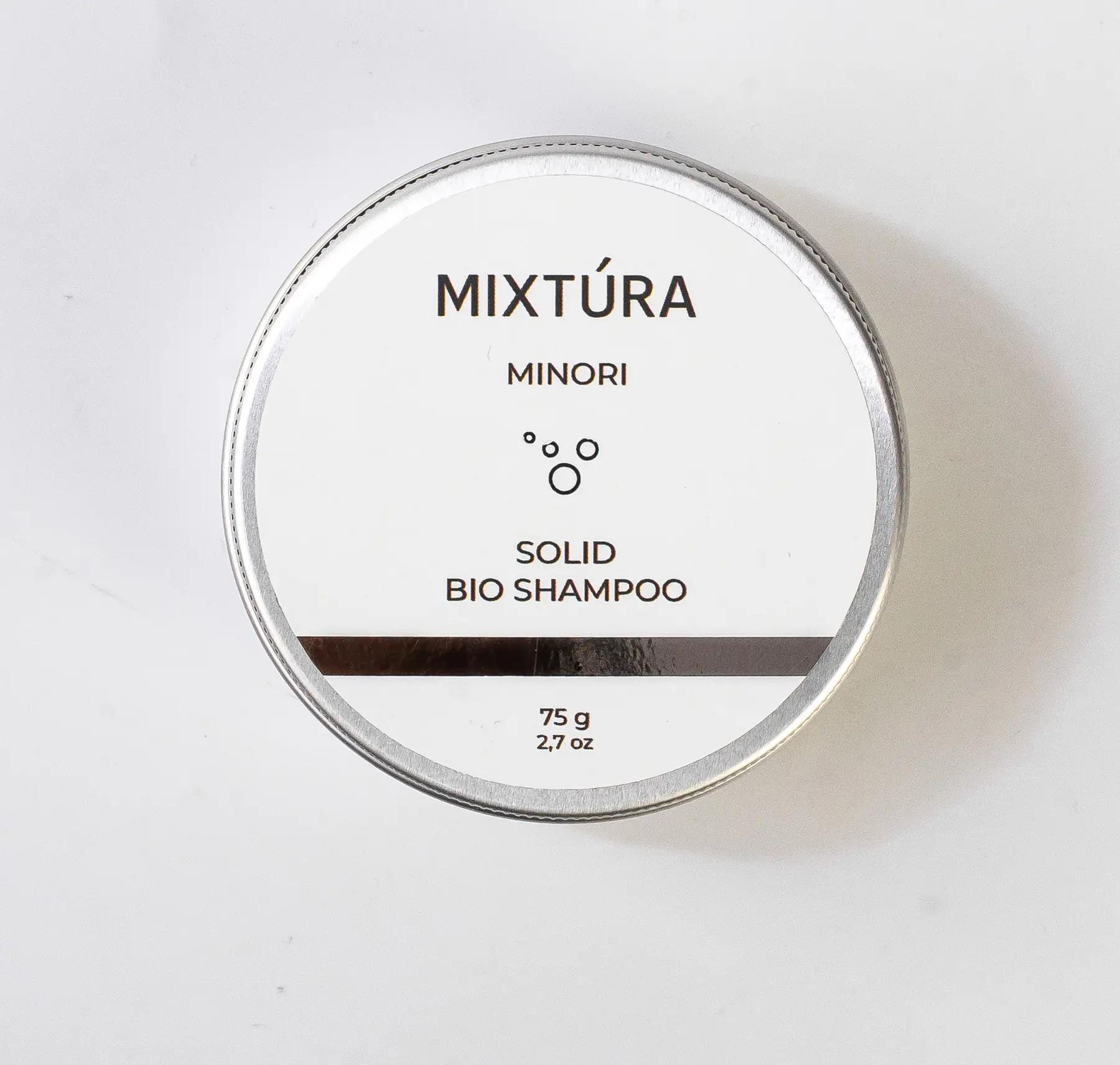 

Твердий шампунь MINORI MIXTURA 75 г