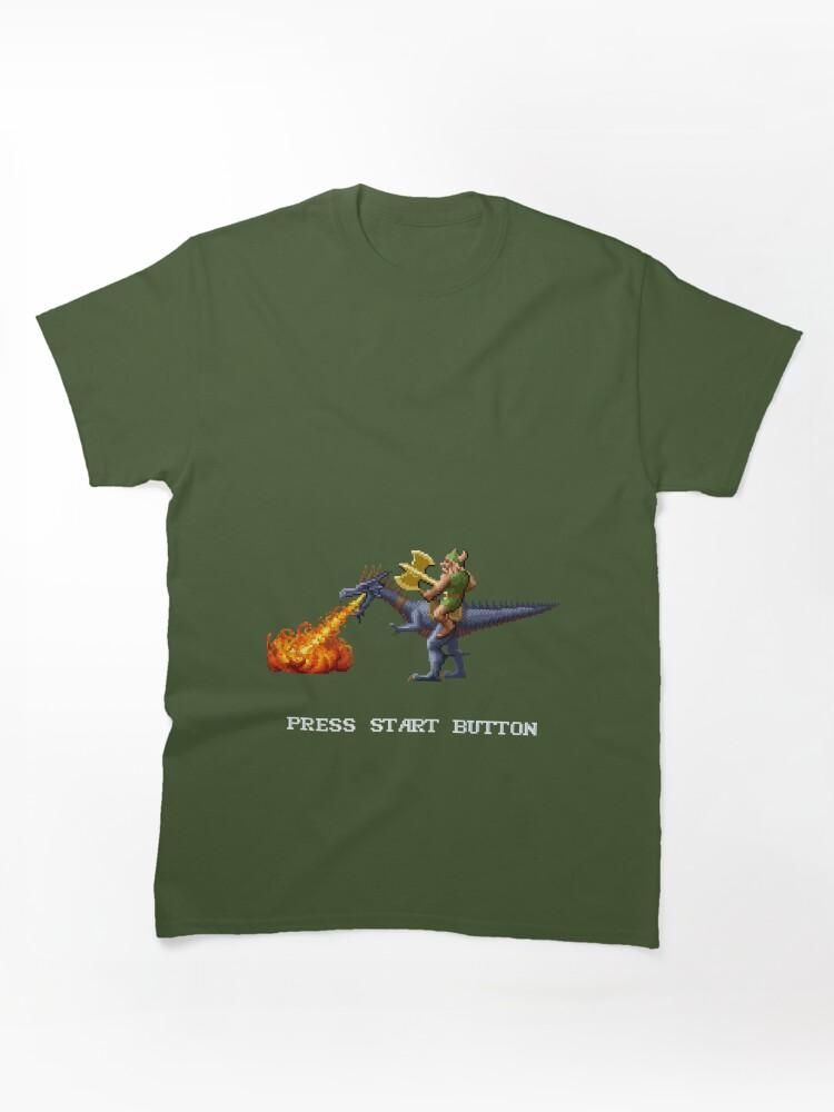 Golden Axe Golden Axe Pixel Style- Retro Dos Game Fan Shirt 2 Classic T-Shirt