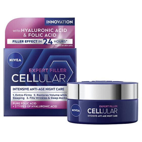 

Ночной Увлажняющий крем Nivea Cellular Expert Filler nighttime 50 мл