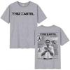Y2K Fashion High Quality T-shirt Rapper Merch Vybz Kartel Tour 2026 Album TShirts Unisex Women Hip Hop Gothic Short Sleeve T Shirt