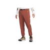 Nike Solid Color Logo Print Elastic Cuff Sportswear Trousers Men Bottoms Crimson CV0661-641