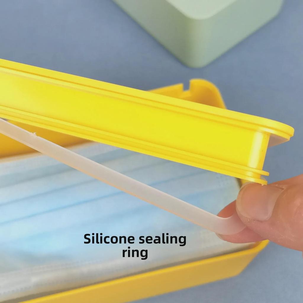 Household Desktop Baby Wet Wipes Storage Box with Sealed Cover