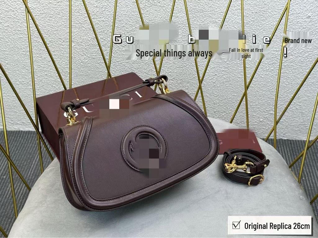 Modische G-Familie Damen-Schulterhandtasche aus Rindsleder - Trendiger Zhu Zhu Stil