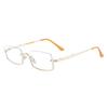 Retro Personalized Women'S Sunglasses Uv Protection Trend Half-Frame Glasses Fashion Versatile Sunglasses Men