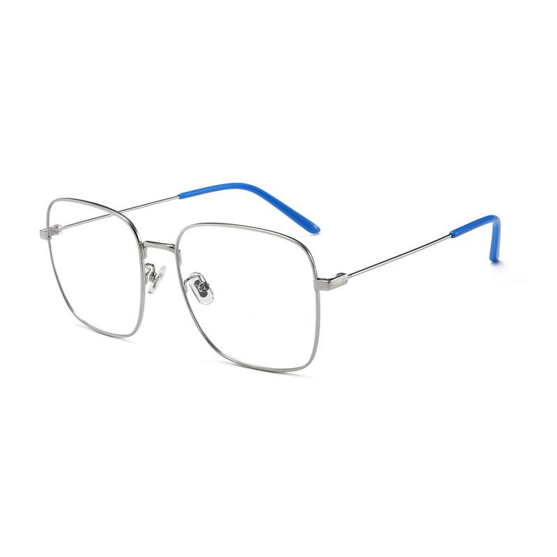 Pure Titanium Anti-Blue Light Glasses Frame - Trendy Large Frame for Women  Men