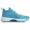 New LINING YuShuai 13 Boom Basketball Shoes Men Mid Top Blue/White ABAQ013-6
