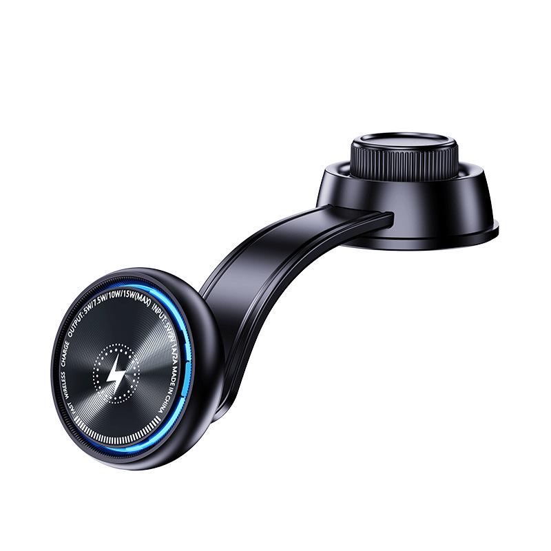 Magnetic Car Phone Holder with 15W Wireless Fast Charging & Cooling