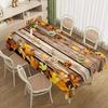 Autumn Maple Leaf Rectangle Table Cloth for Table Decor Holiday Party Waterproof Reusable Tablecloth for Tables Kitchen Dining