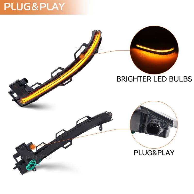 Dynamic Turn Signal Light LED Side Rearview Mirror Indicator Blinker Lamp For BMW X3 X4 X5 X6 X7 G01 G02 G05 G06 G07 2018-