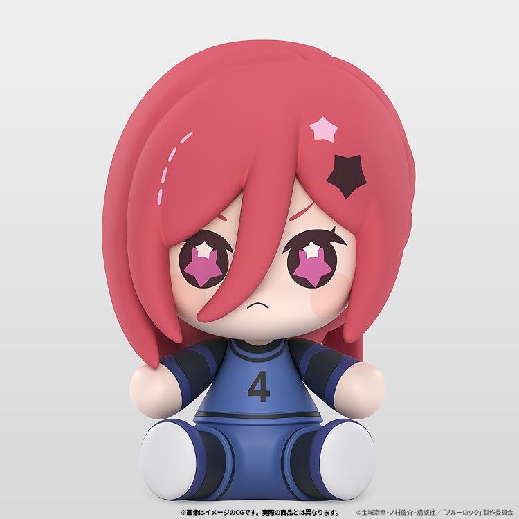 Huggy Good Smile Blue Lock Hyoma Chigiri Plastic Painted Movable Figure