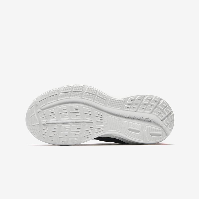Anta Kids Synthetic Leather Fabric Fashion Versatile Trend Lightweight Shock Absorbing Breathable Low Top Running Shoes Kids Sneaker A12515503