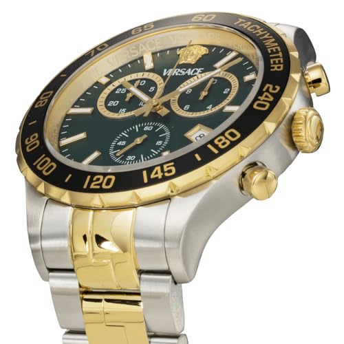 Versace Helenium Casual Watch VEPCA0524 Men's Yellow Gold