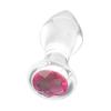 Anal Stimulator Easy To Use Portable Glass Sturdy Prostate Massager Butt Stimulator Plug for Female