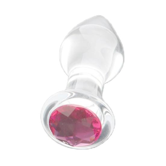 Anal Stimulator Easy To Use Portable Glass Sturdy Prostate Massager Butt Stimulator Plug for Female