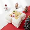 Christmas Holiday Towel With Coral Fleece Material For Festive Gift Giving