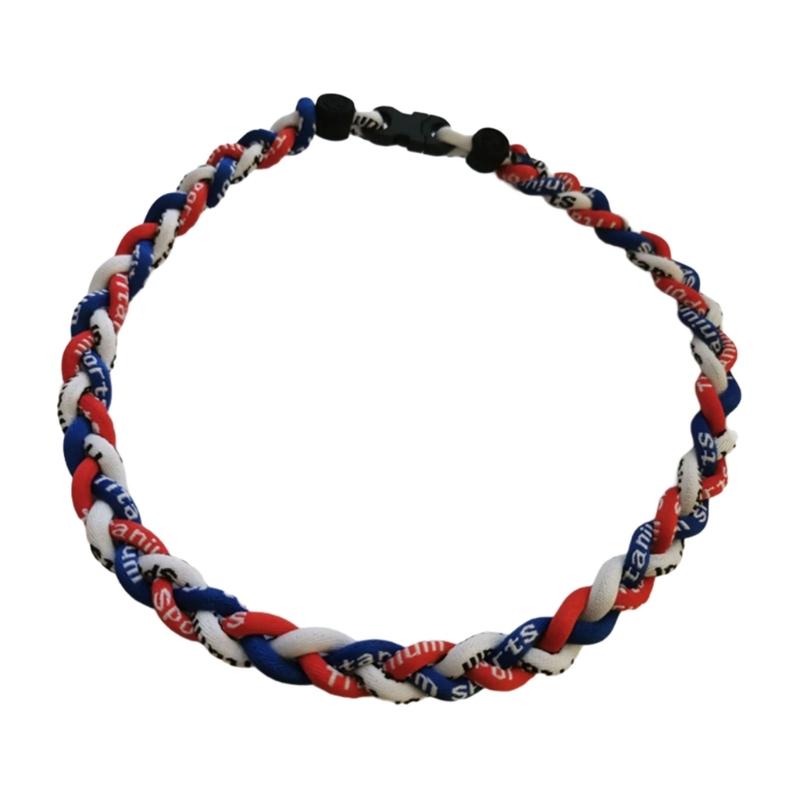 Braided Necklace Adjustable Sports Necklace Unique Charm Necklace Fashion Neck Jewelry Fabric Necklace for Man and Boys